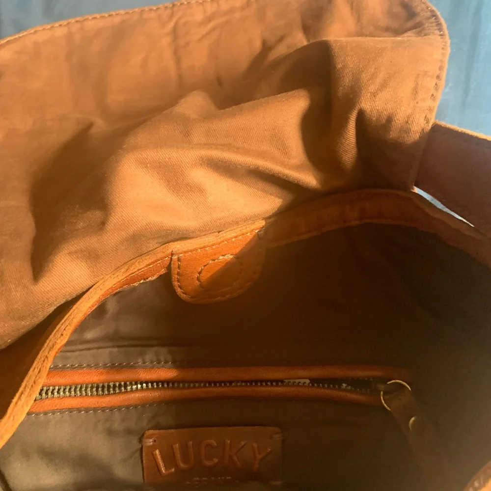 Lucky Brand soft leather